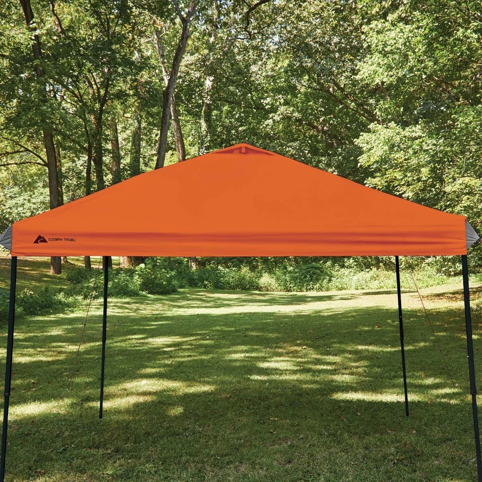 Top toldo pierna recta Ozark Trail 10' x 10', naranja Foto 3 de 4