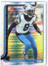2025 TOPPS CHROME FOOTBALL REFRACTOR SILVER PULSAR JAYCEE HORN