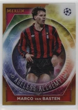 2022-23 Topps Merlin UEFA Club Competitions Gold Refractor /50 Marco Van Basten