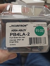 Securitron - PB4LA-2 - Securitron PB4LA-2 Push Button, Illuminated, RS1019 