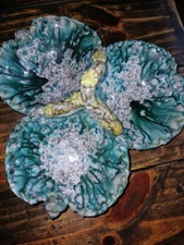   WHIMSICAL VINTAGE ITALIAN DIVIDED SERVING PIECE - MULTIPLE USE  