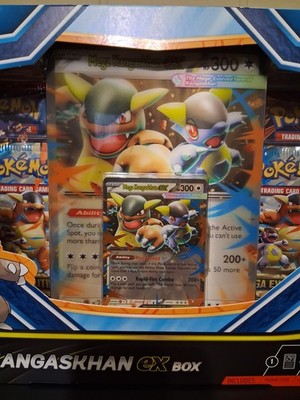 Pokémon Mega Kangaskhan EX Box Promo Oversized Lenticular Card TCG English