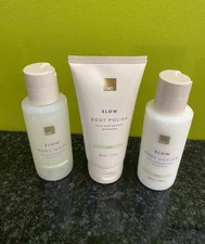 NEW European Wax Center EWC Travel Size Slow Body Polish, Lotion, & Wash  
