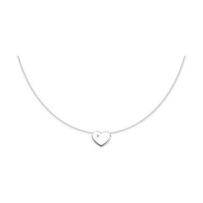 Kaufbei Sokolov Collier aus 925 Silber mit Brillant, Sterlingsilber