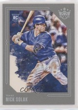 2020 Panini Diamond Kings SP Gray Frame Nick Solak #139 Rookie RC 01rb