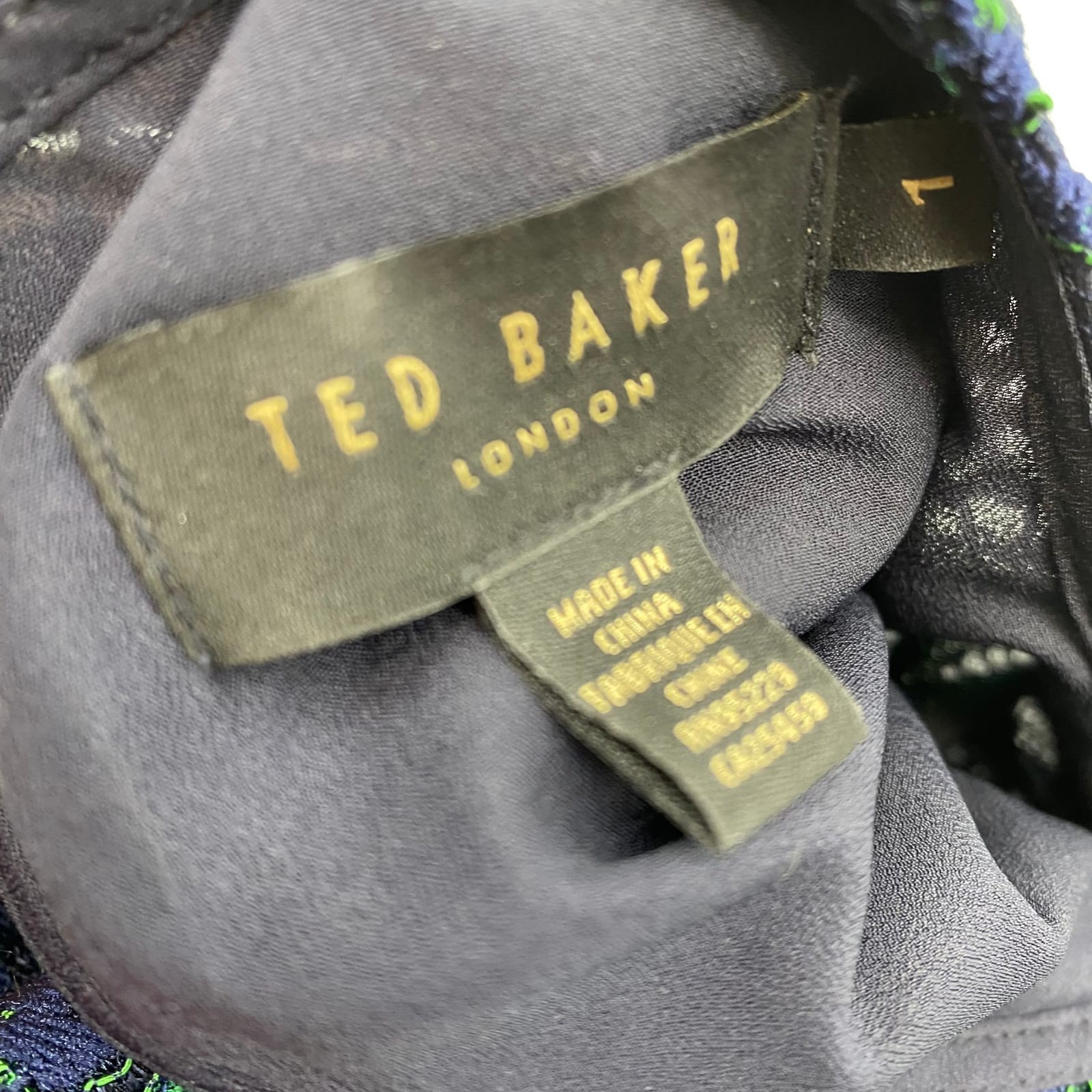 Ted Baker Green Basic Polyester Short Sleeve Blou… - image 4