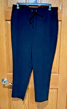 NINE WEST Women's 18 Slim Straight Leg Stretch Pull On Casual Comfort Pants EUC