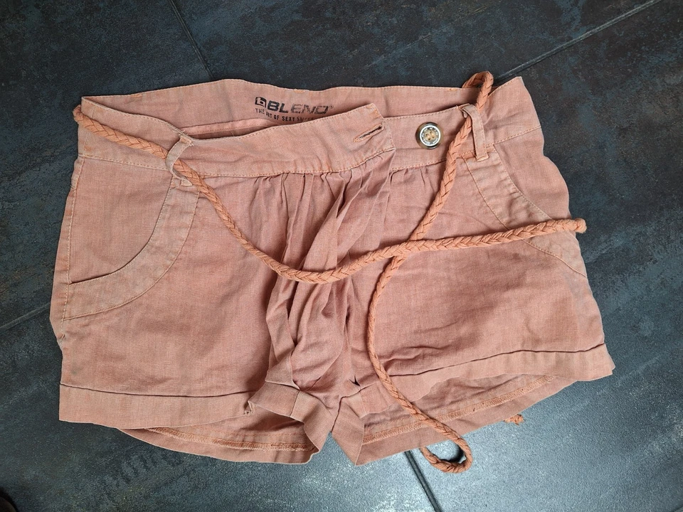 Leinen Shorts/ kurze Hose von Blend, Gr. 36, Farbe: Terra - Bild 1 von 3