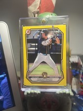 Bowman 2026 Andrew Fischer #BP-149 Yellow Border /75 Brewers MLB Color Match