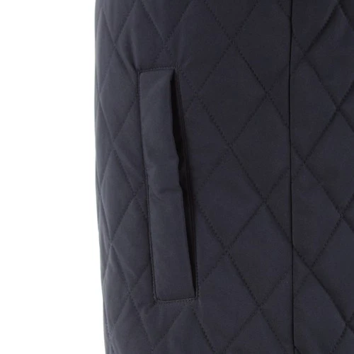 Cardinal of Canada NWT Polyester Quilted Bomber Jacket Size 40 (M US) In Blue image 4