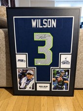 Russell Wilson Card in 2014 Bowman Baseball 5