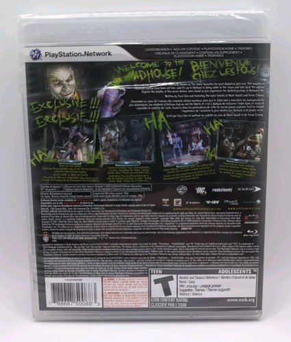 Batman: Arkham Asylum (Sony PlayStation 3, 2009) PS3 New - Picture 2 of 12