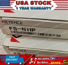 1PC New Keyence FS-N11P Fiber Optic Sensor FSN11P In Box Free Shipping