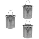  Set of 3 Tea Pot Replacement Infuser Infusie Stainless Steel Spice Filter