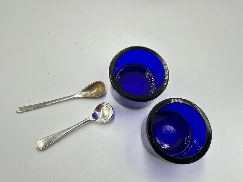 Early 20th Century Silver Plate Condiments Set/Warwick Tray/Open Salt Cellar - Imagem 3 de 4