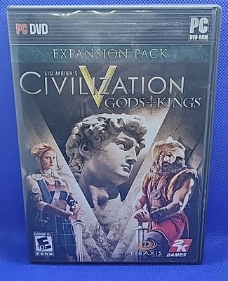 Sid Meier's Civilization V: Gods and Kings - PC - DVD-ROM - VERY GOOD