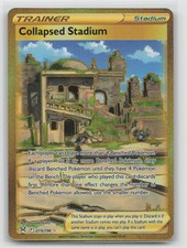 Collapsed Stadium (Secret) Holo Secret Rare SWSH11: Lost Origin 215/196 NM