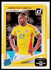 2025-26 Donruss Road to FIFA World Cup Jaminton Campaz 203 RC Colombia