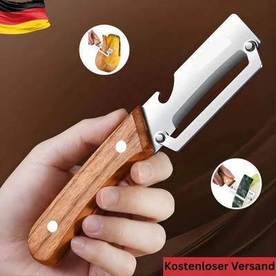 Multifunctional 2-in-1 Stainless Steel Vegetable Peeler Set for Kitchen Tools