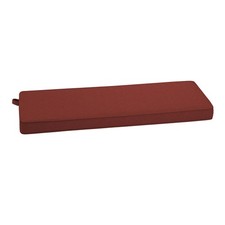 Arden Selections Outdoor Bench Cushion 48x18 Chili Red Olefin Foam