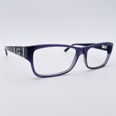 GUCCI Brille LILA RECHTECKIG Brillengestell MOD: GG 3133 MH2