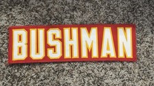 Matt Bushman Issued / Game Used? Kansas City Chiefs Jersey NAMEPLATE