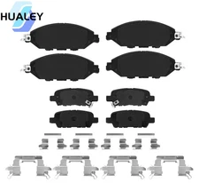 Front Rear Ceramic Brake Pads For Infiniti JX35 QX60 Nissan Murano Pathfinder