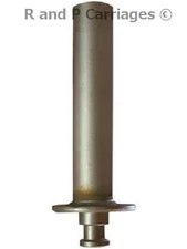 Gooseneck to 5th wheel plate King Pin adapter Pipe Hitch Trailer Coupler 30,000#