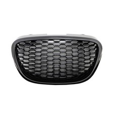 Black Honeycomb Front Upper Mesh Grill Grille For SEAT LEON MK2 1P1 2006-2009