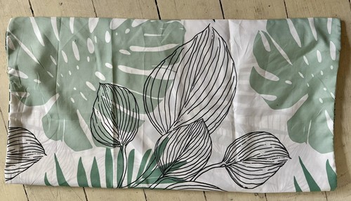 ☆Mikrofaser☆KISSENBEZUG☆ca.40x80cm☆Grün/Weiß☆ - Bild 2 von 2