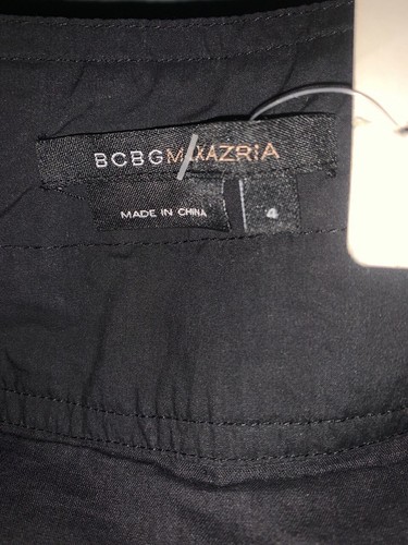 bcbg maxazria black skirt size 4 - Picture 8 of 8