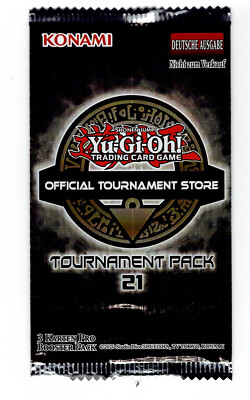 Yu-Gi-Oh OTS Tournament Pack 21 Booster Deutsch NEU. original verpackt