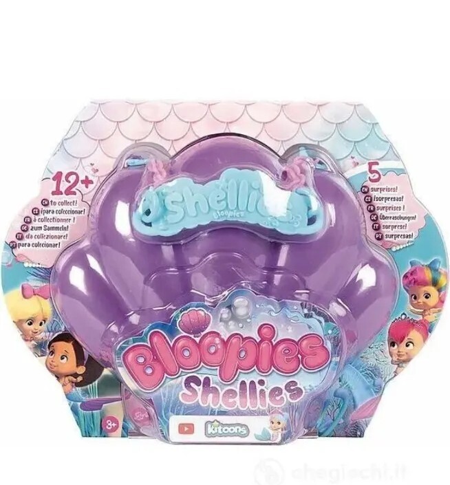 Concha Paquete Sorpresa Random Bloopies Shellies Muñeca Sirena Imc