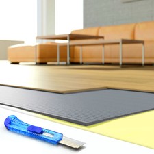 5-168m² Trittschalldämmung grau Dämmung Boden Laminat Parkett 3mm 5mm XPS NEW