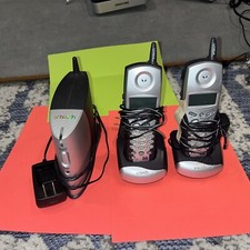 Vonage Vtech Broadband Telephone System 5.8GHZ Model IP 8100-2 COMPLETE 2 Phones