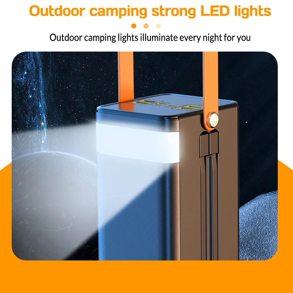 70,000mAh 120W Fast Charging Power Bank for Phones