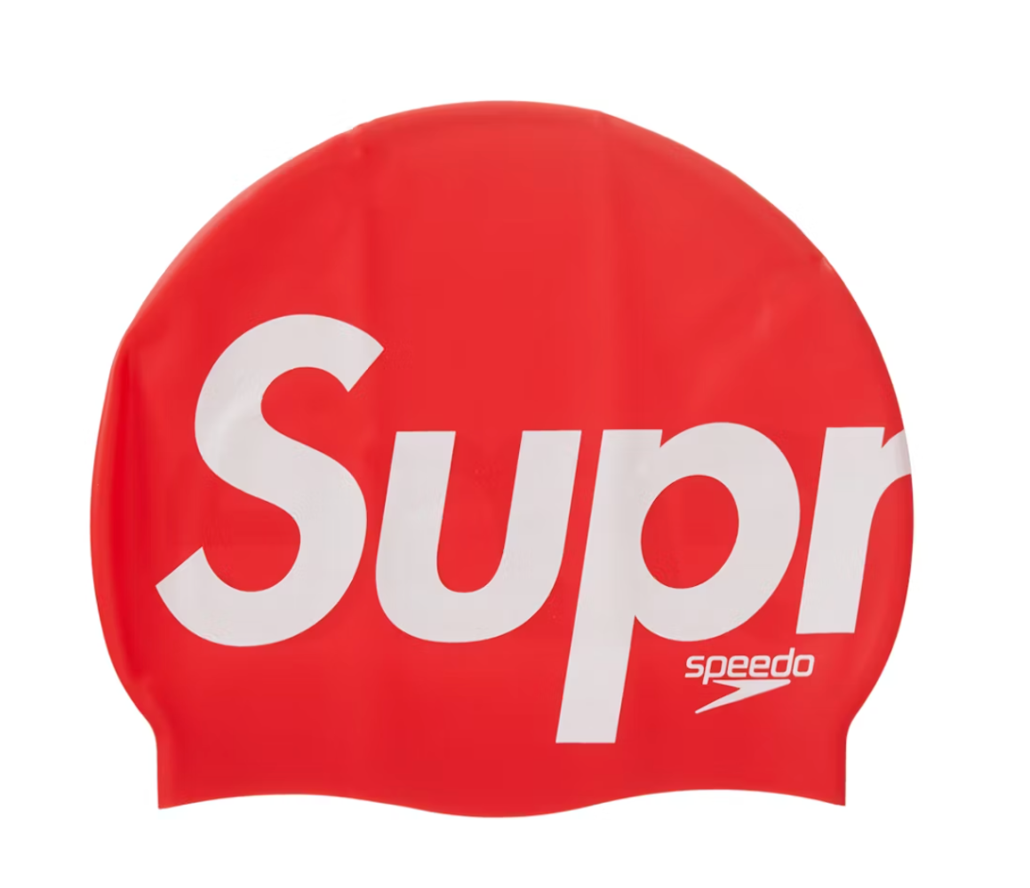 Supreme Speedo Swim Cap Red | eBay 