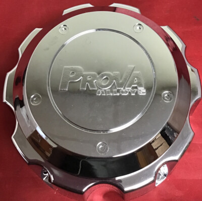 ONE NEW PROVA ALLOYS CHROME CENTER CAP 972B139-5H /11737