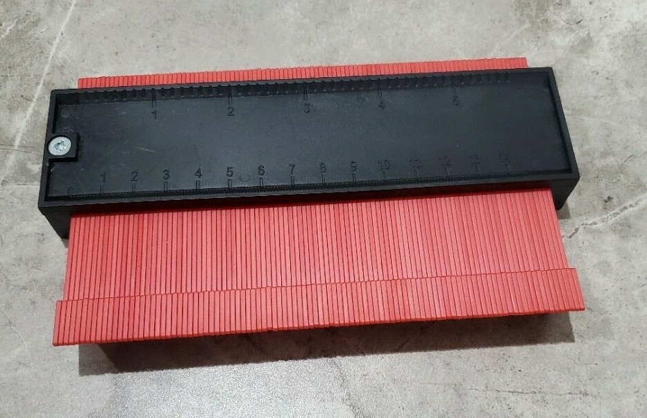 Shape Profile Contour Gauge Plastic Tool Duplicator Irregular Template ...