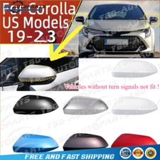 Painted Side Mirror Shell Cover for Toyota Corolla 2019 2020 2021 2022 2023
