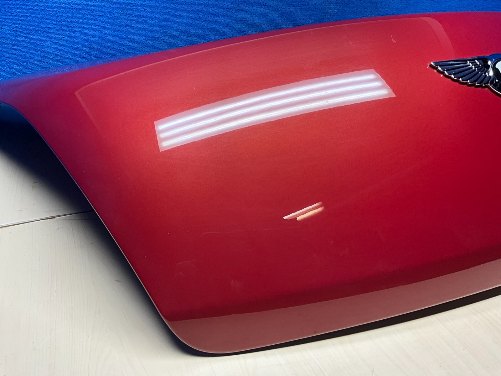 2007 - 2010 BENTLEY CONTINENTAL GTC TAILGATE TRUNK DECK LID RED OEM