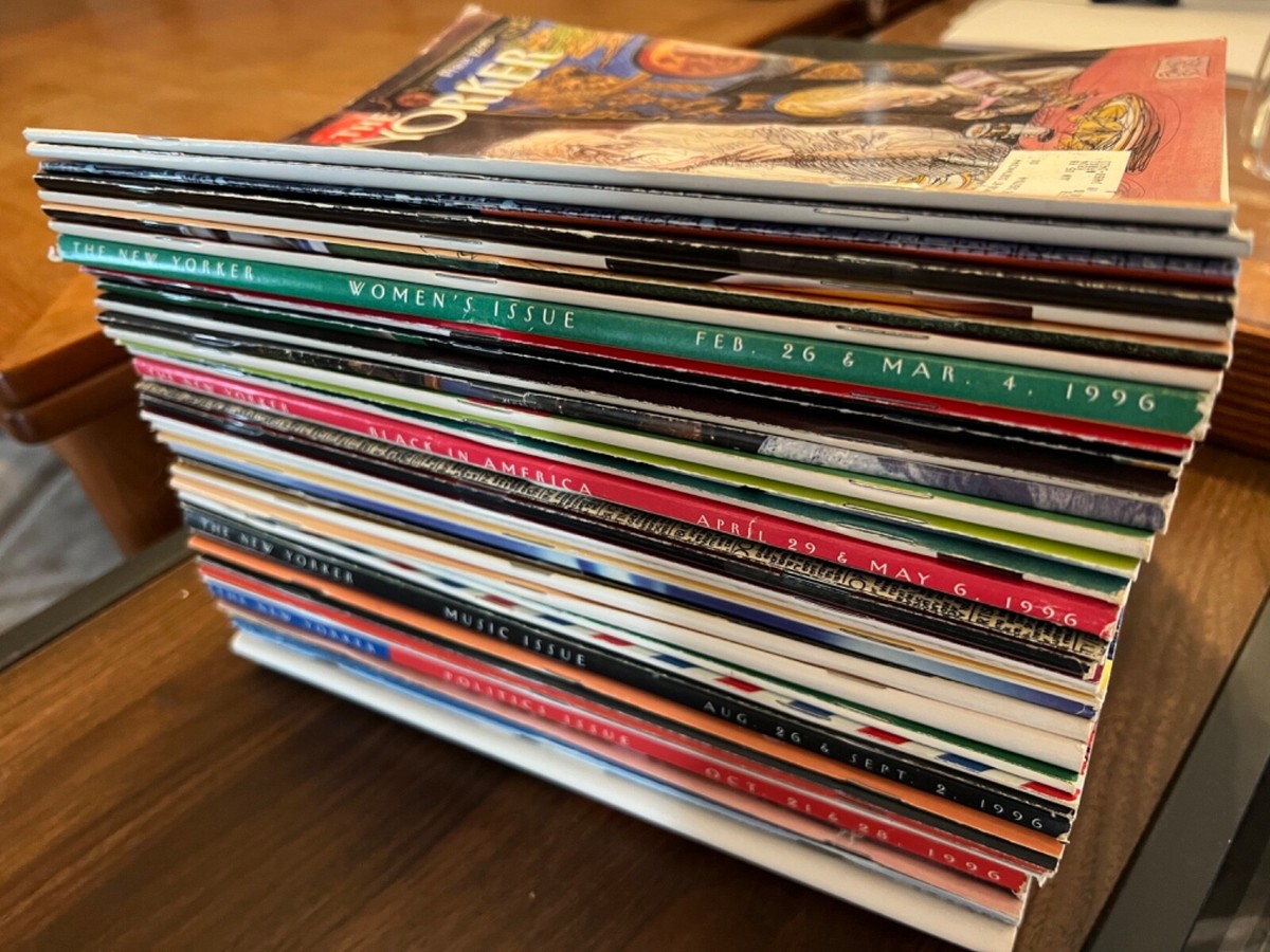 New Yorker Magazine 1996 Vintage Complete Original Cover | eBay