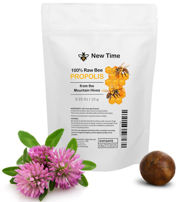 Real Bee Propolis 100% Natural Dietary Supplement Superfood Raw Pure Organic