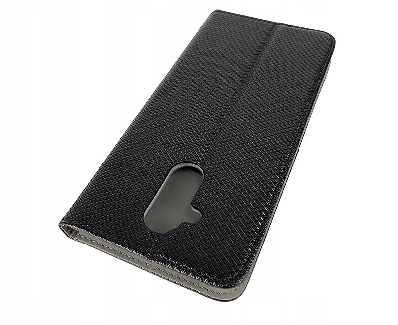 CUSTODIA LIBRO PER HUAWEI MATE 20 LITE - COVER SMART MAGNET CASE NERO - Immagine 2 di 4