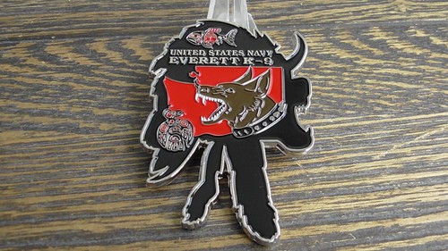 USN Naval Station Everett Washington K-9 Challenge Münze - Bild 3 von 10