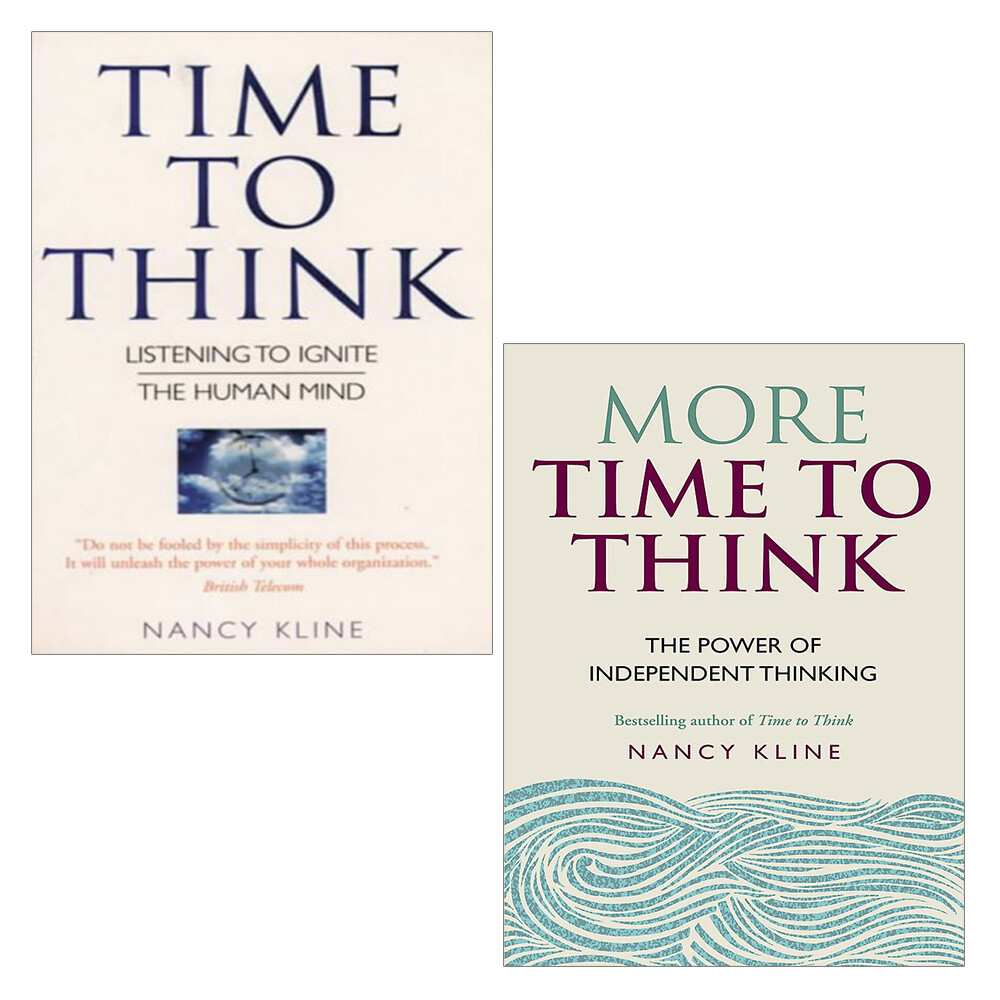 Nancy Kline Collection 2 Books Set Time to Think, More Time to Think Human Mind