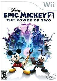 Disney Epic Mickey 2: The Power of Two (Nintendo Wii, 2012)  NEW