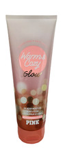 NEW VICTORIA'S SECRET PINK WARM  COZY GLOW BODY LOTION, 8 FL OZ