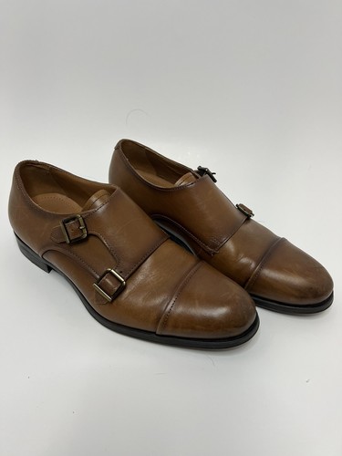 Zara Man Double Monk Strap Leather 