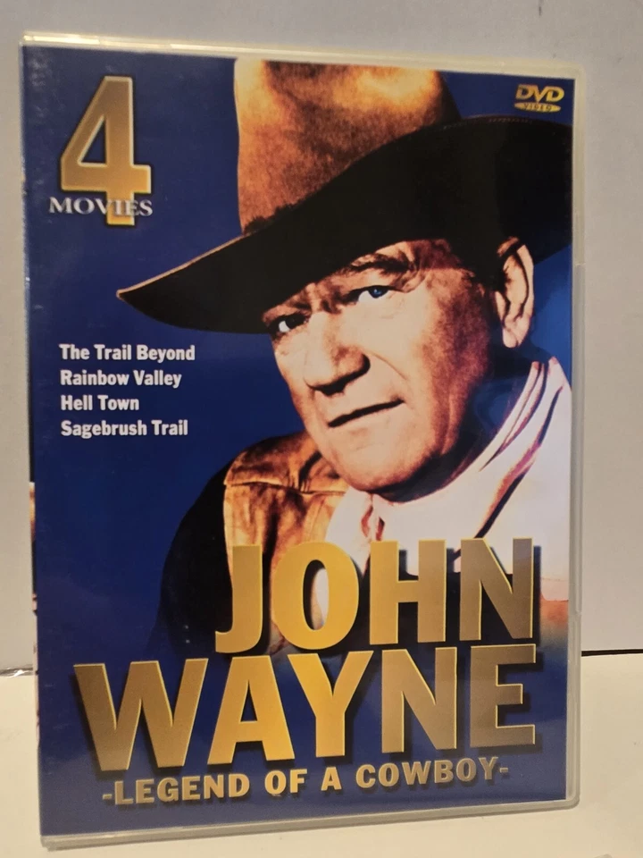 John Wayne Legend Of A Cowboy 20 Movies 5 Double Sided DVD Box Set Like New Foto 4 de 4